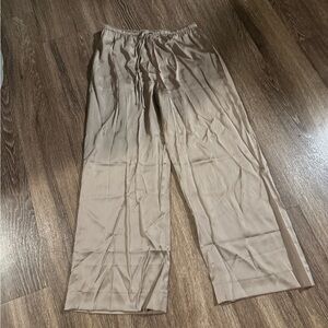 Abercrombie satin pull on pants